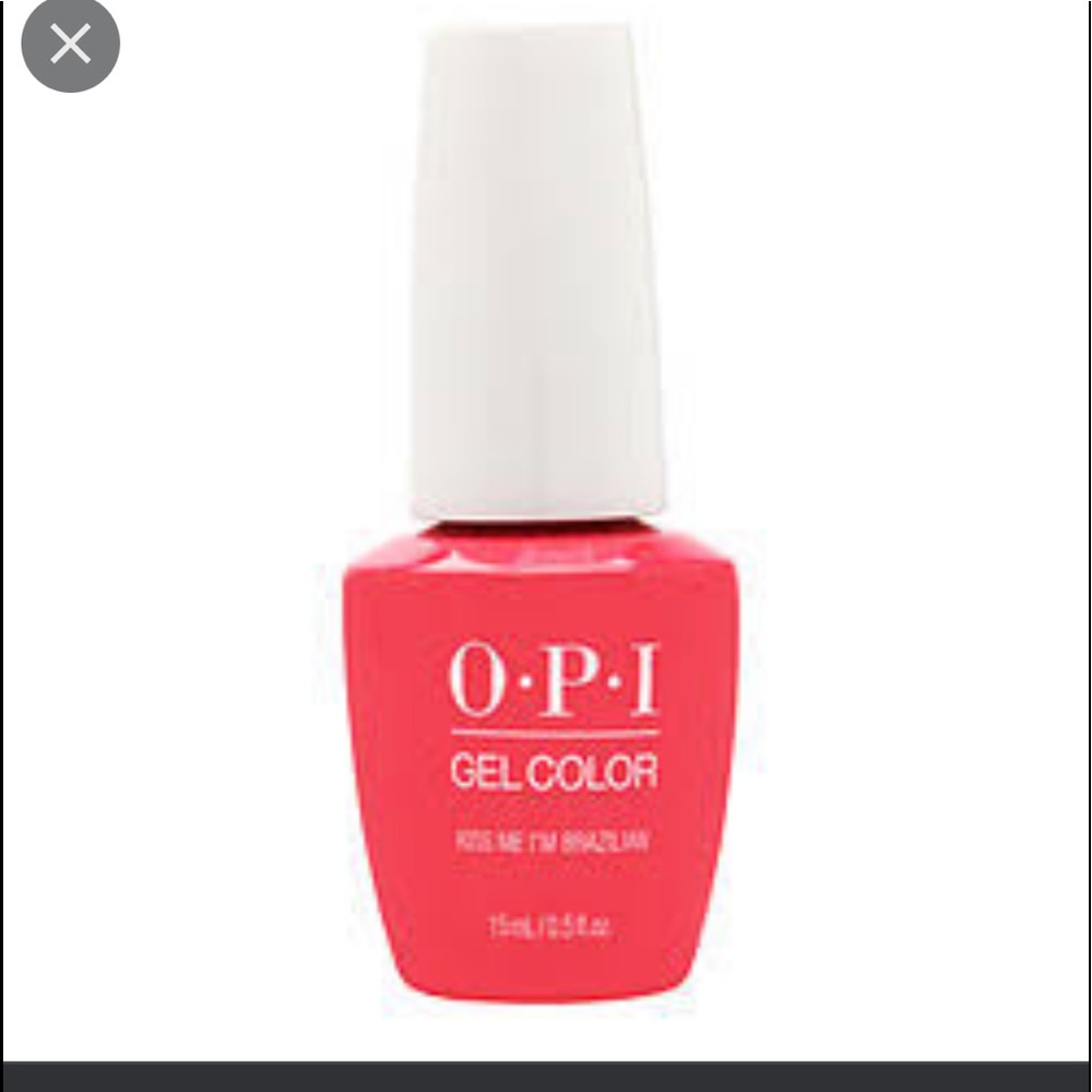 OPI Gel polish in Kiss Me I’m Brazilian”